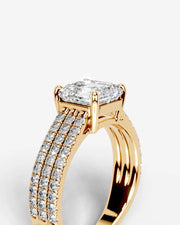 Jillian (Asscher) 14k Yellow Gold 003