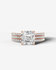 Jillian (Asscher) 14k Rose Gold 001