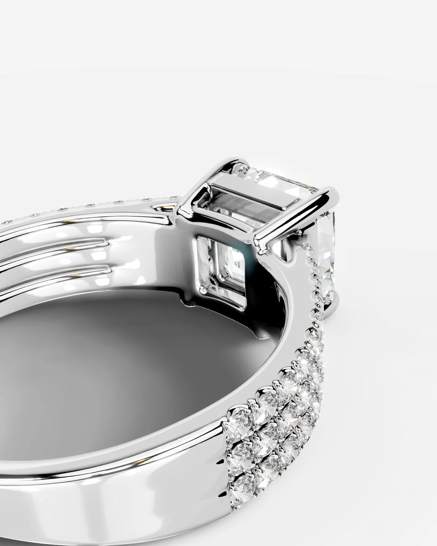Jillian (Asscher) 14k White Gold 004