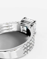 Jillian (Asscher) Platinum 004
