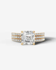 Jillian (Asscher) 18k Yellow Gold 001
