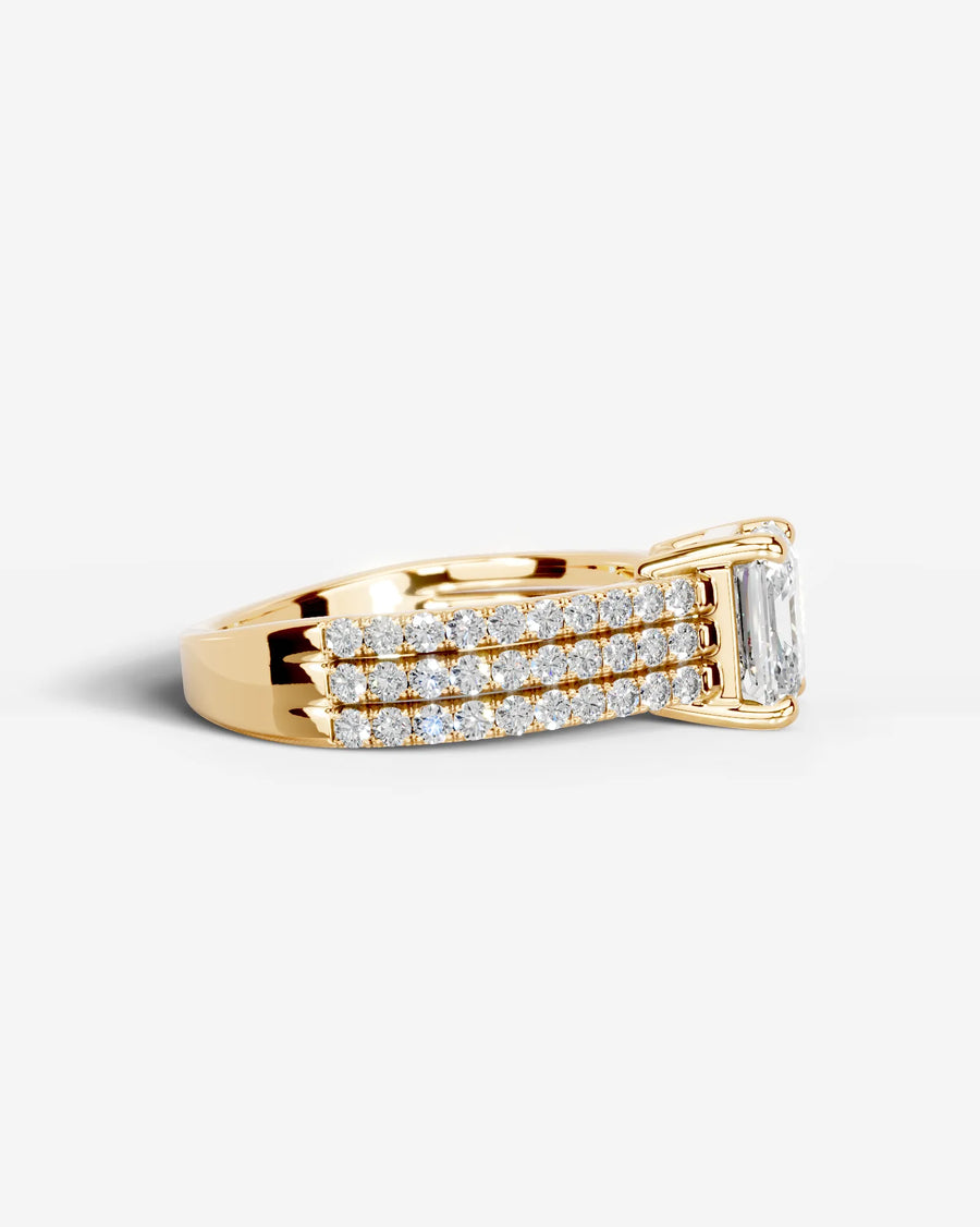 Jillian (Asscher) 14k Yellow Gold 005