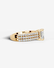 Jillian (Asscher) 18k Yellow Gold 005