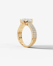 Jillian (Elongated Cushion) 18k Yellow Gold 002