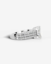 Jillian (Elongated Cushion) 18k White Gold 005