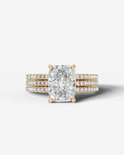 Jillian (Elongated Cushion) 18k Yellow Gold 001