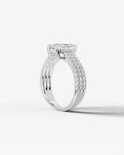 Jillian (Emerald) 14k White Gold 002