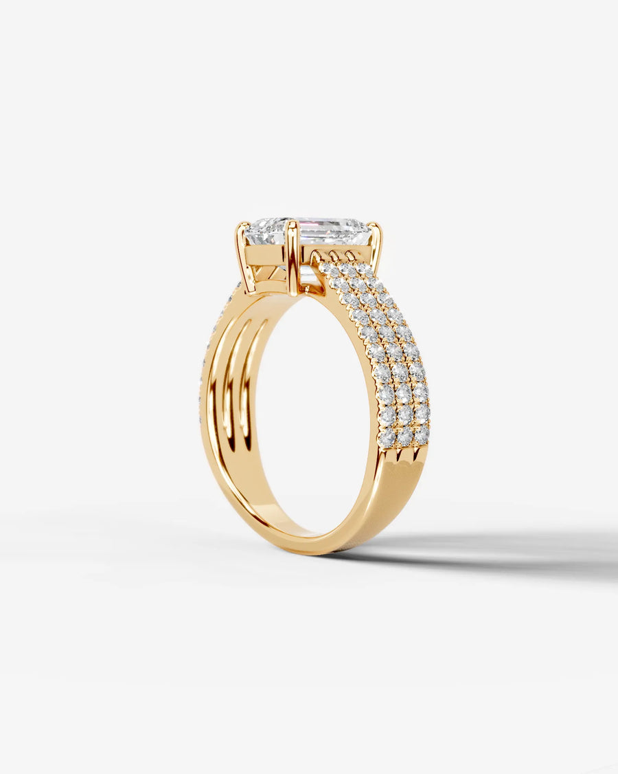 Jillian (Emerald) 18k Yellow Gold 002