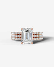 Jillian (Emerald) 14k Rose Gold 001