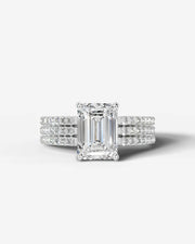 Jillian (Emerald) 18k White Gold 001
