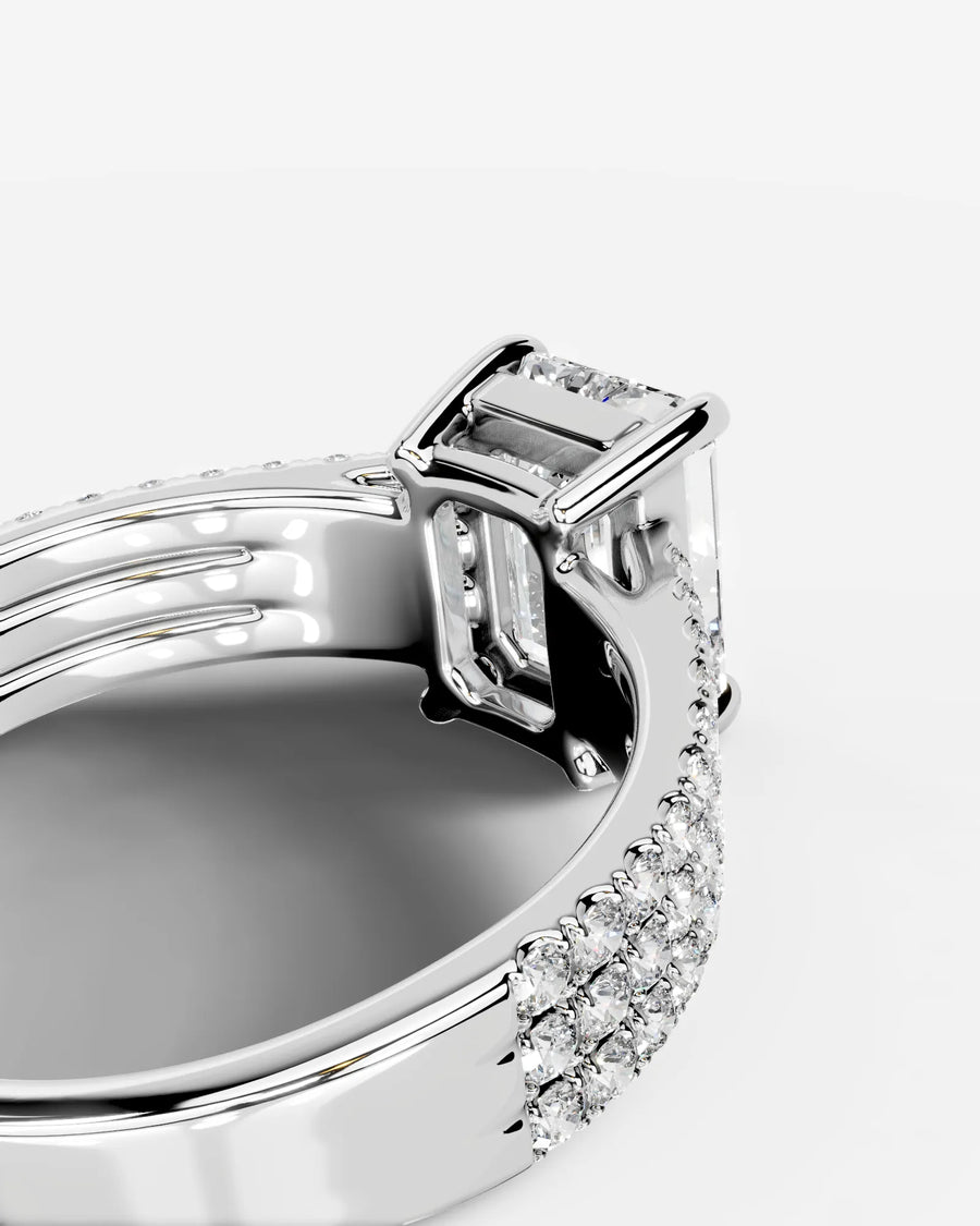 Jillian (Emerald) 14k White Gold 004