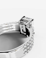 Jillian (Emerald) 18k White Gold 004