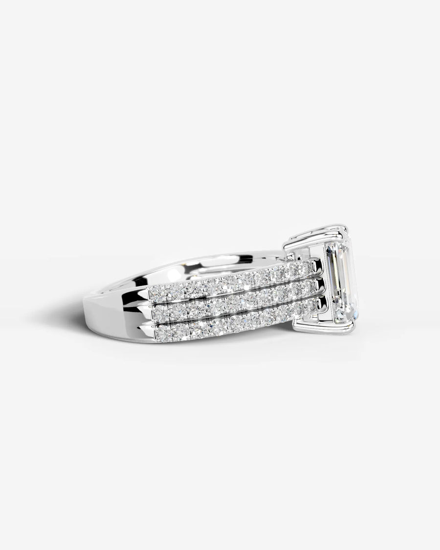 Jillian (Emerald) 14k White Gold 005
