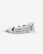 Jillian (Emerald) 18k White Gold 005