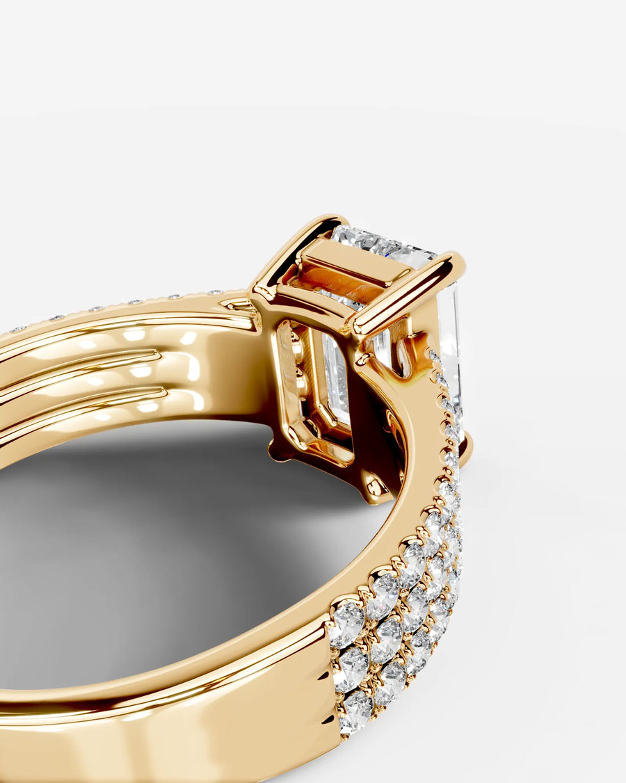 Jillian (Emerald) 18k Yellow Gold 004