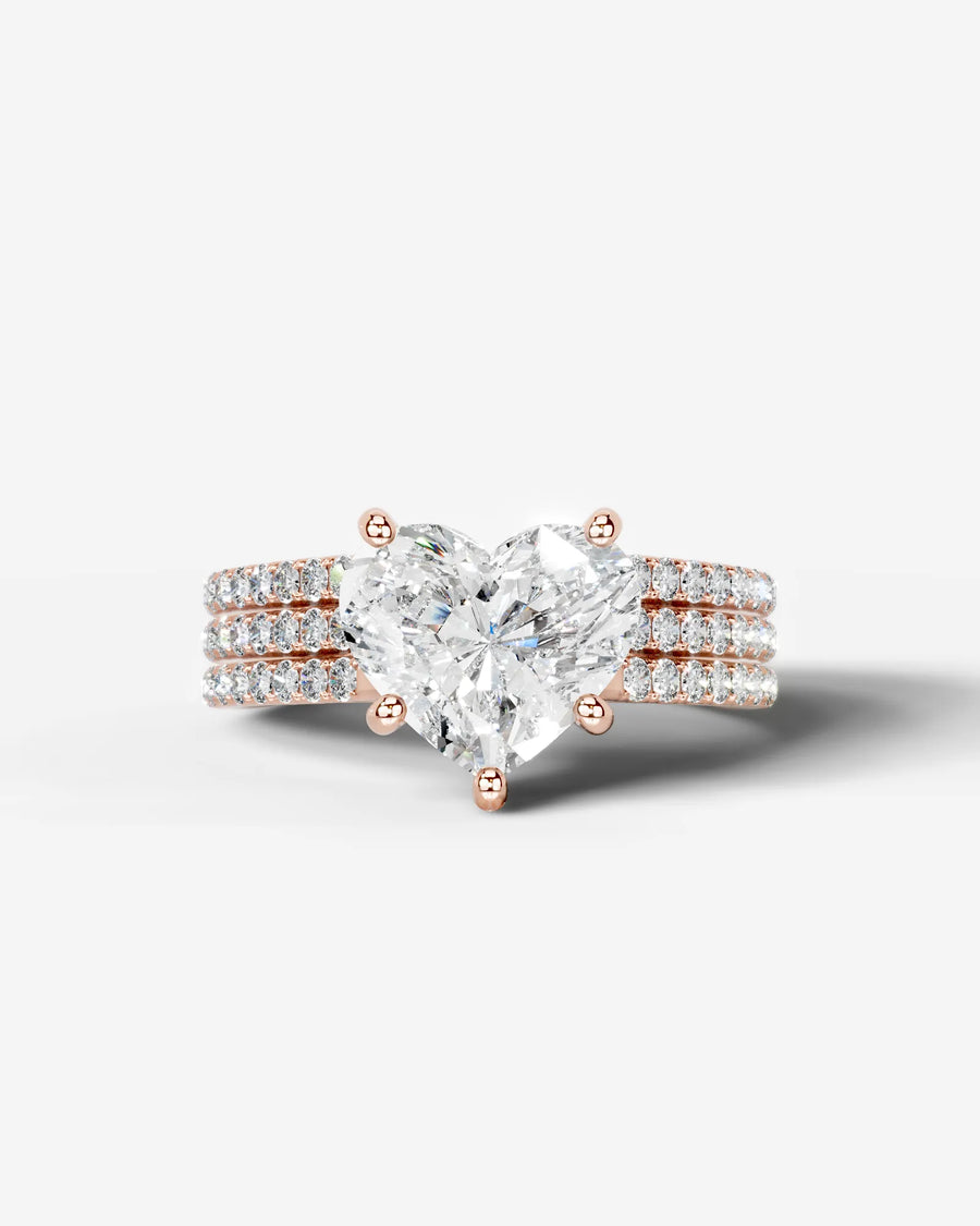 Jillian (Heart) 14k Rose Gold 001