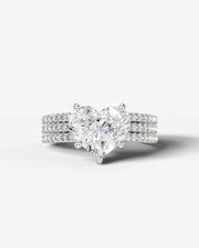 Jillian (Heart) 14k White Gold 001