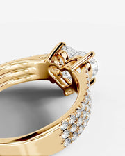 Jillian (Heart) 14k Yellow Gold 004