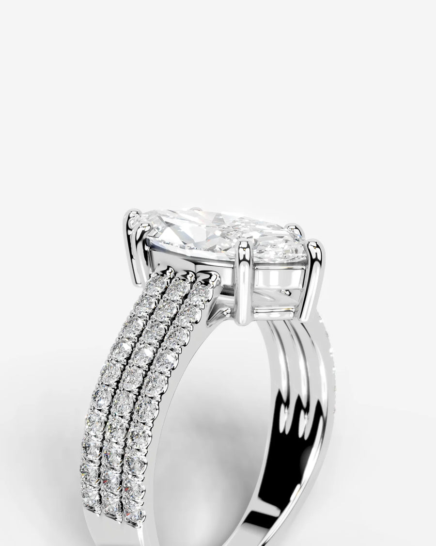Jillian (Marquise) 14k White Gold 003