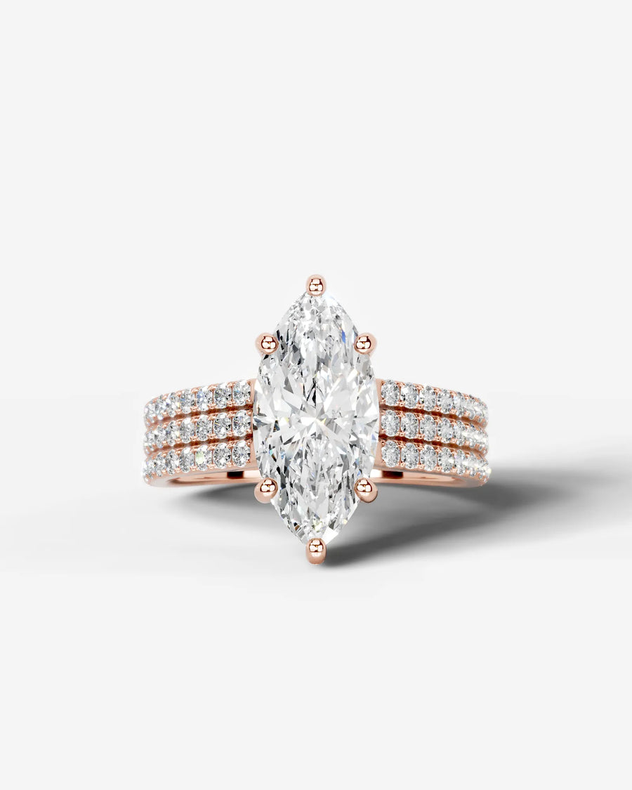 Jillian (Marquise) 14k Rose Gold 001