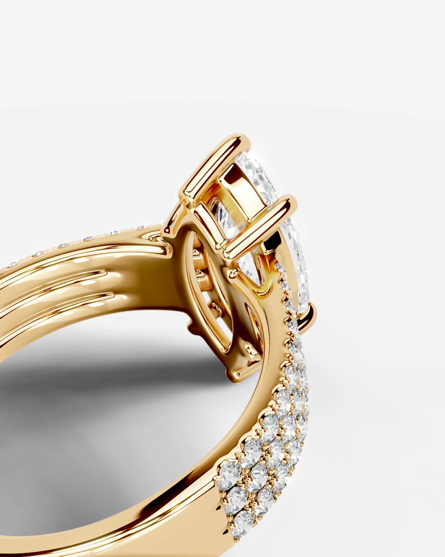 Jillian (Marquise) 14k Yellow Gold 004