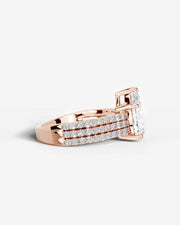 Jillian (Pear) 14k Rose Gold 005
