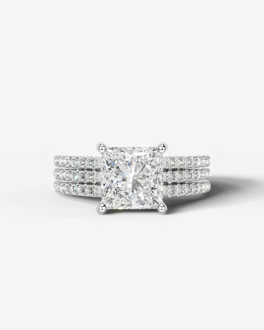 Jillian (Princess) 18k White Gold 001