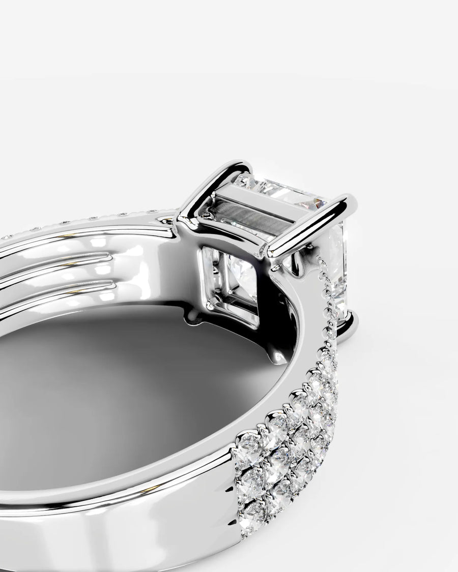 Jillian (Princess) 18k White Gold 004