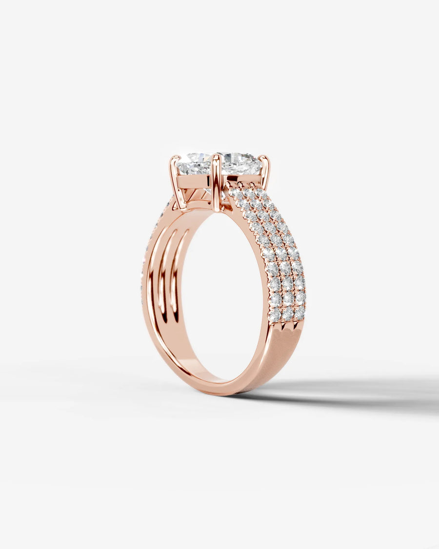 Jillian (Cushion) 14k Rose Gold 002