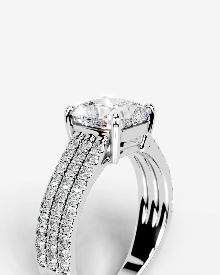 Jillian (Cushion) 14k White Gold 003