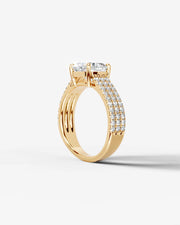 Jillian (Cushion) 14k Yellow Gold 002