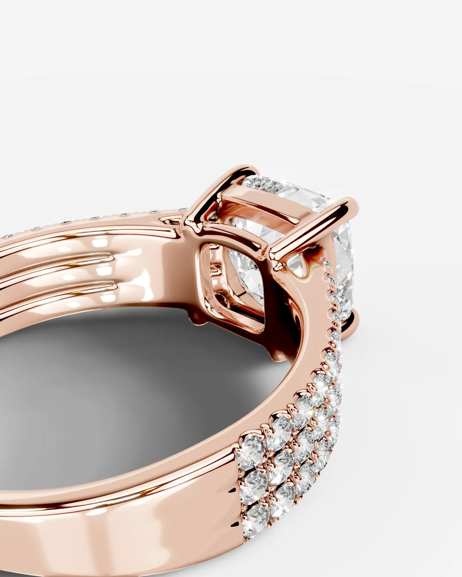 Jillian (Cushion) 14k Rose Gold 004