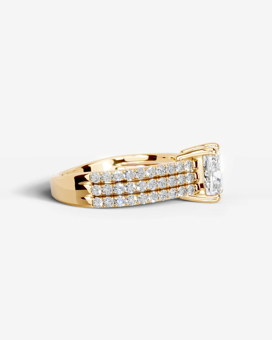 Jillian (Cushion) 14k Yellow Gold 005