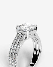 Jillian (Radiant) 14k White Gold 003