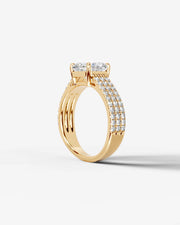 Jillian (Radiant) 18k Yellow Gold 002