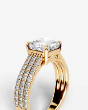 Jillian (Radiant) 14k Yellow Gold 003