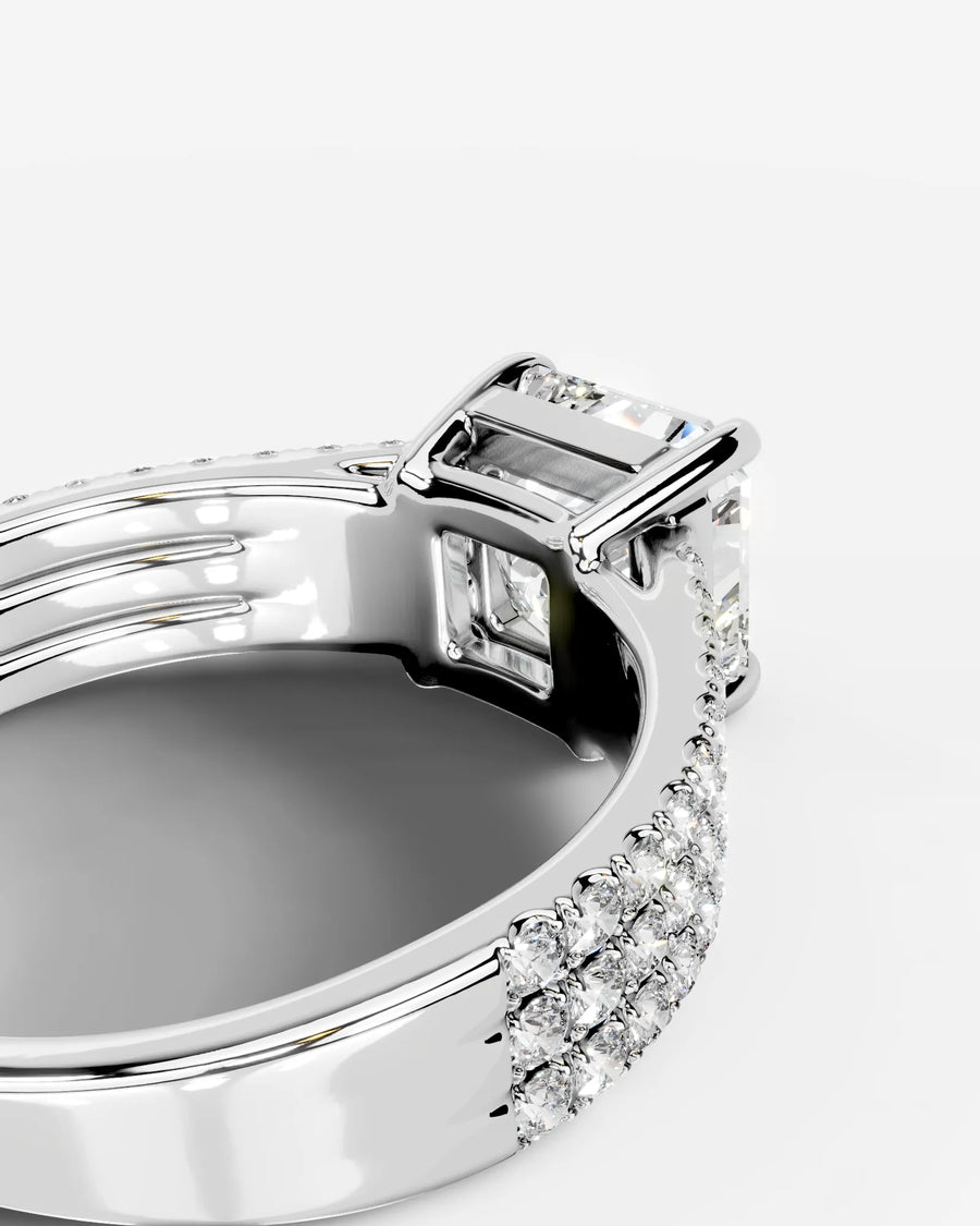 Jillian (Radiant) 18k White Gold 004