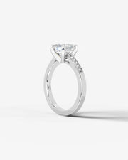 Margaret (Asscher) 18k White Gold 005
