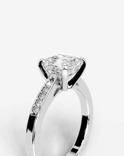 Margaret (Asscher) 18k White Gold 006