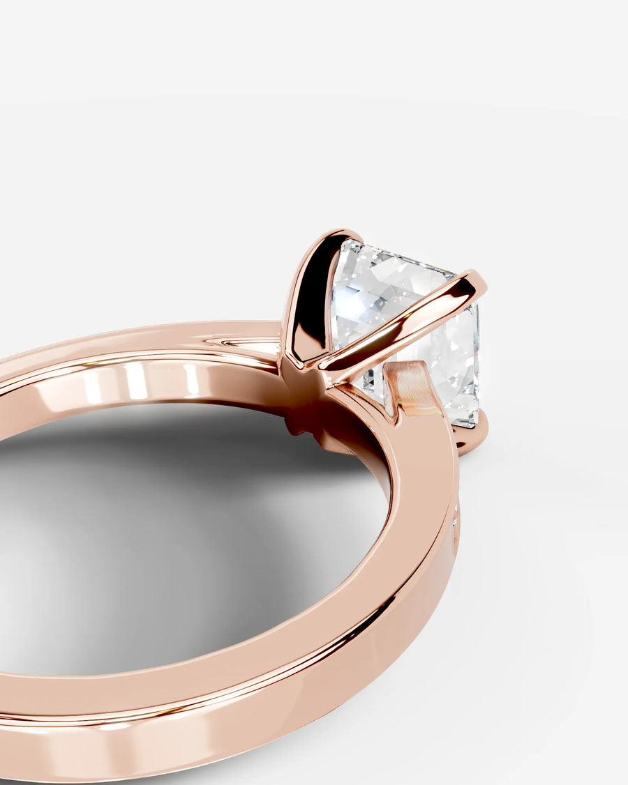 Margaret (Asscher) 14k Rose Gold 003