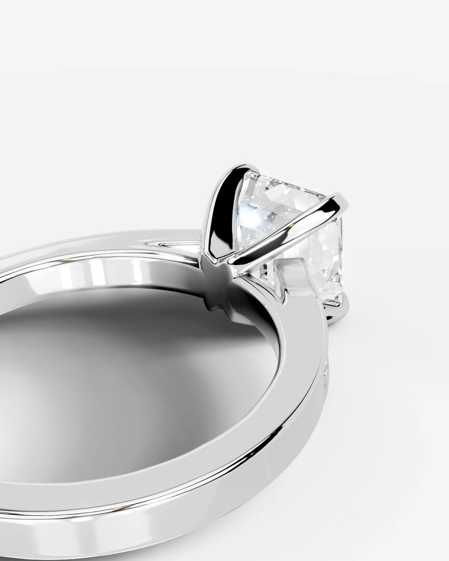Margaret (Asscher) 14k White Gold 003
