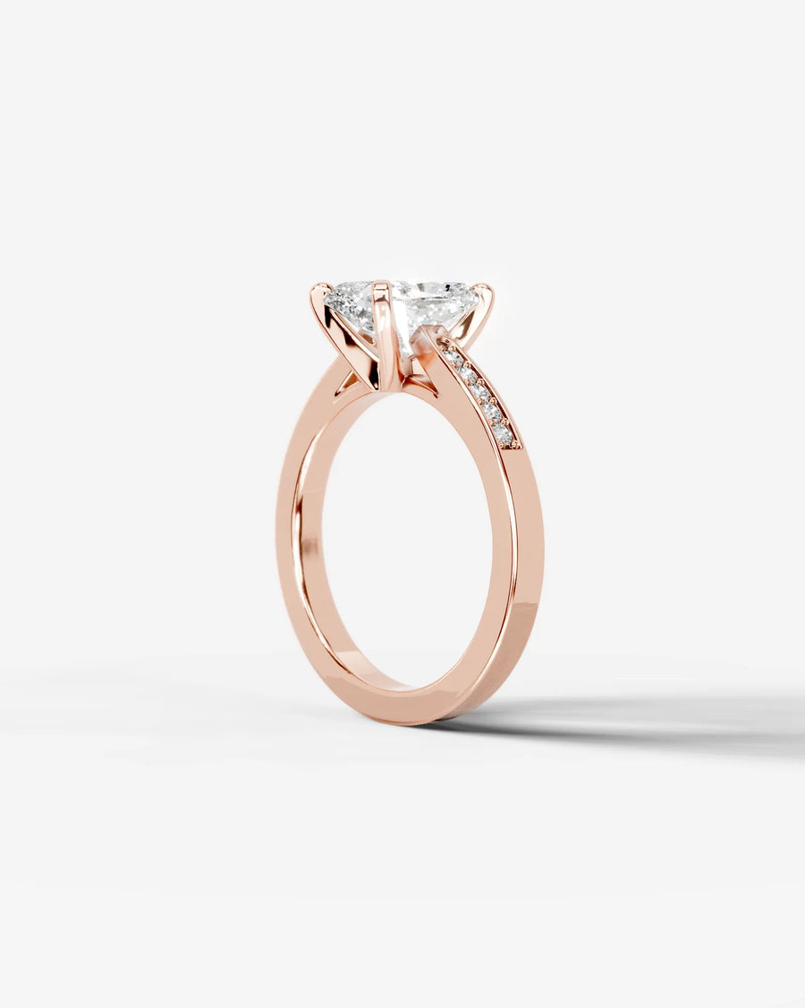 Margaret (Elongated Cushion) 14k Rose Gold 003