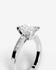 Margaret (Elongated Cushion) 18k White Gold 004