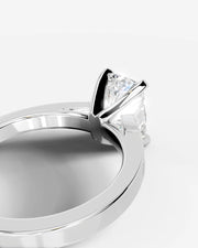 Margaret (Elongated Cushion) 18k White Gold 005