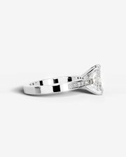 Margaret (Elongated Cushion) Platinum 006