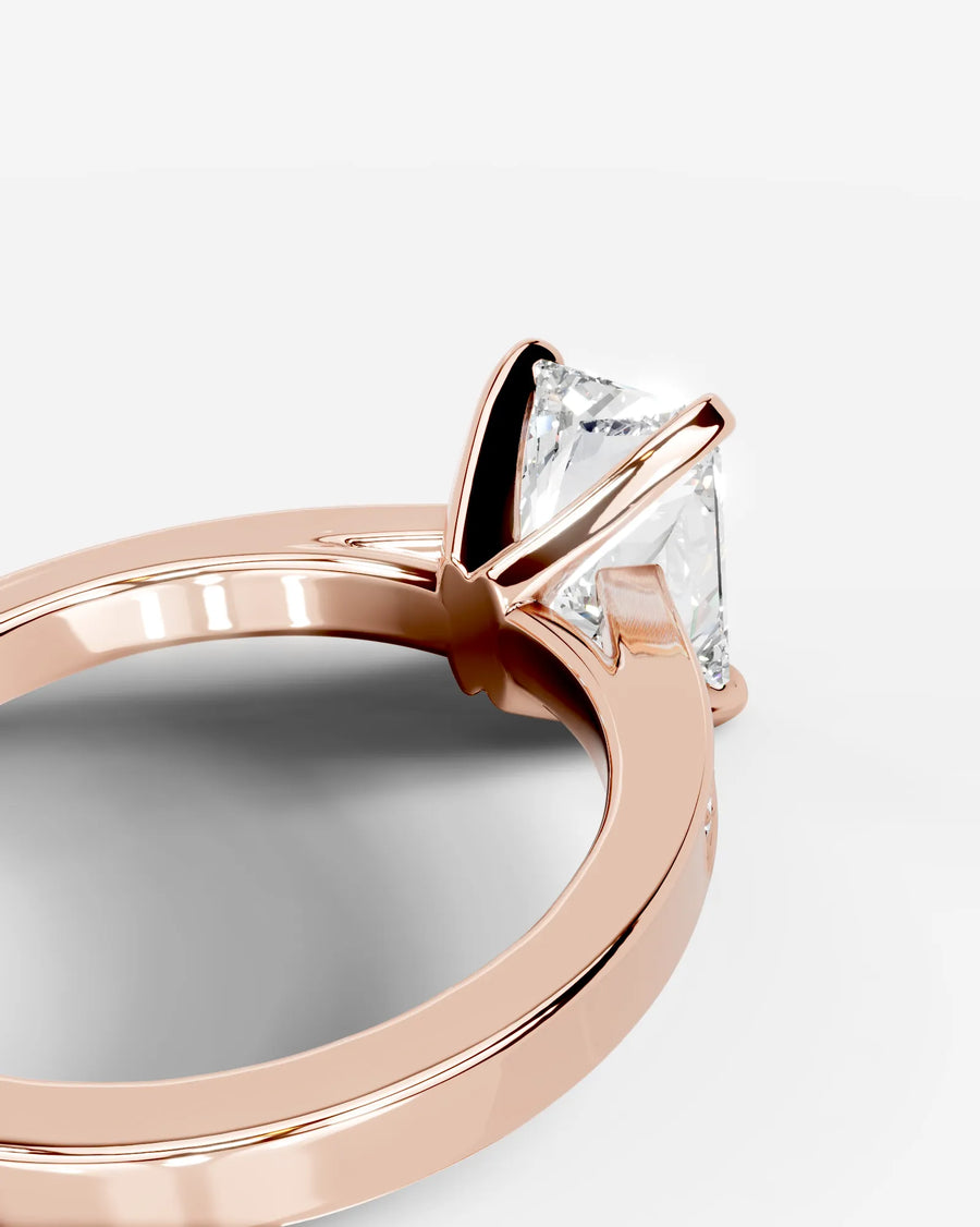 Margaret (Elongated Radiant) 14k Rose Gold 005