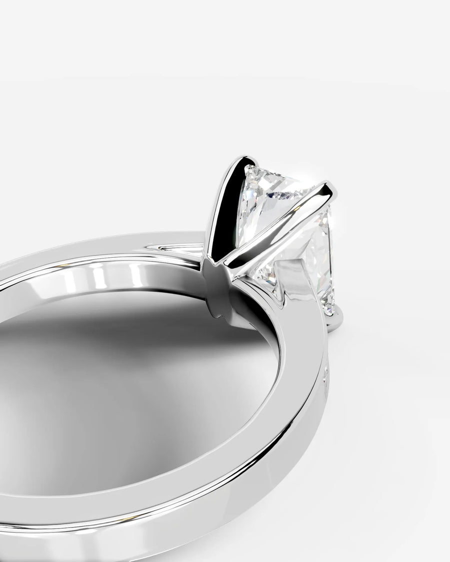 Margaret (Elongated Radiant) 14k White Gold 005
