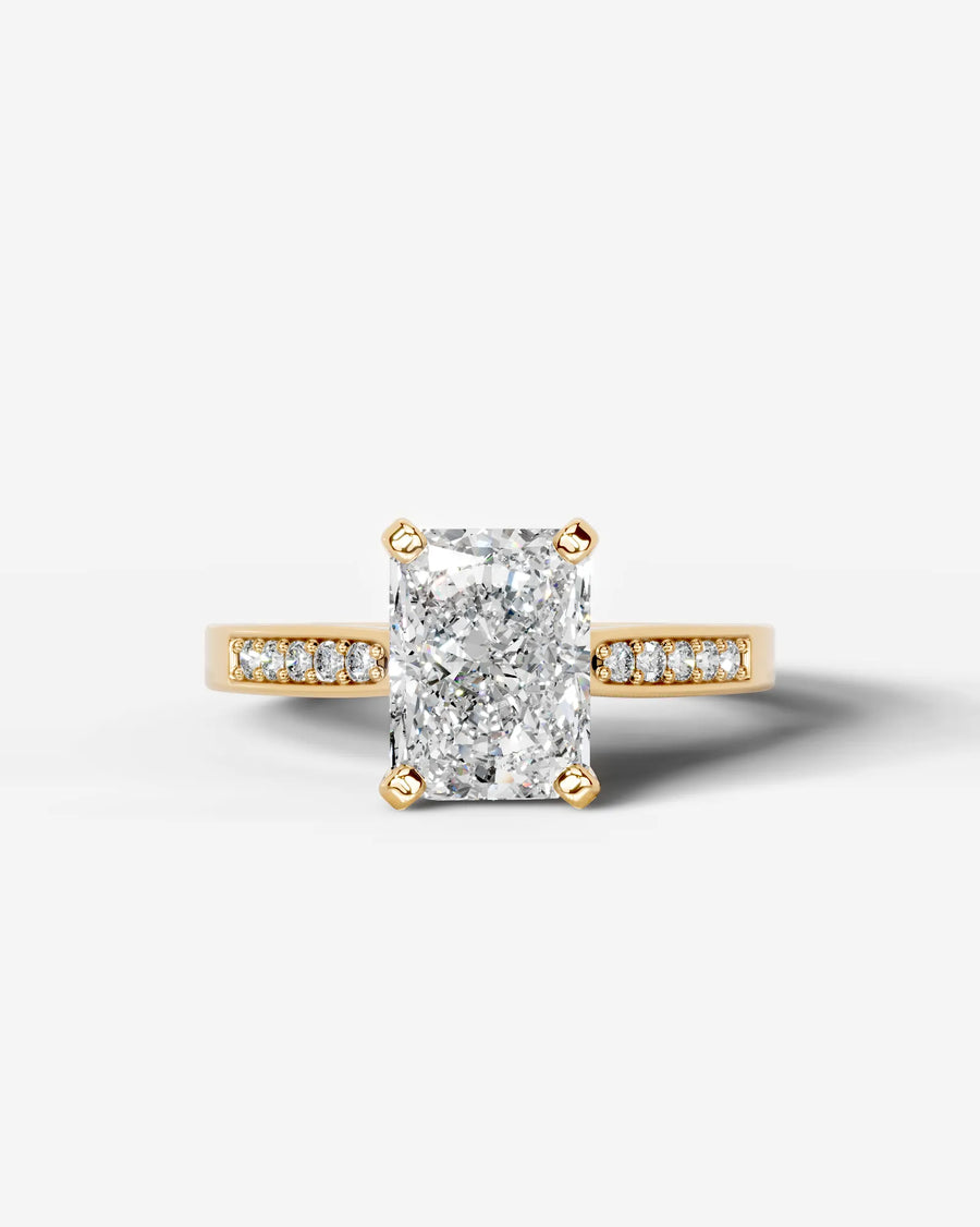 Margaret (Elongated Radiant) 18k Yellow Gold 001