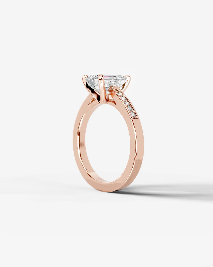 Margaret (Emerald) 14k Rose Gold 004