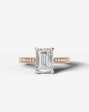Margaret (Emerald) 14k Rose Gold 001